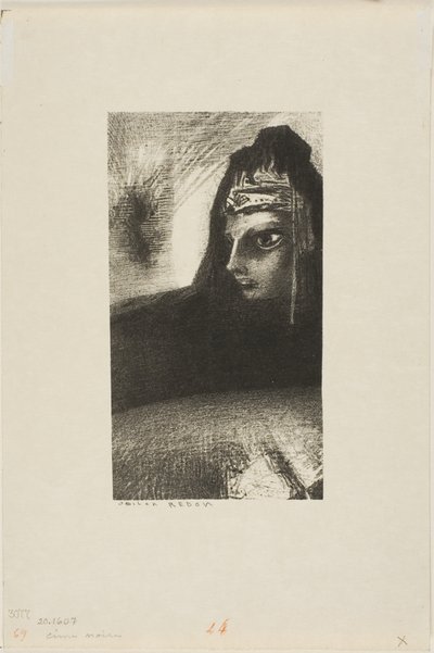 Dunkler Gipfel von Odilon Redon
