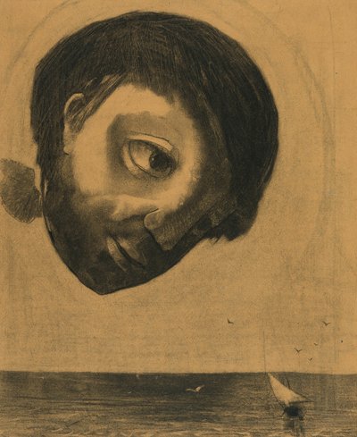 Schutzgeist der Gewässer von Odilon Redon