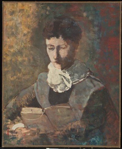 Madame Camille Redon beim Lesen von Odilon Redon