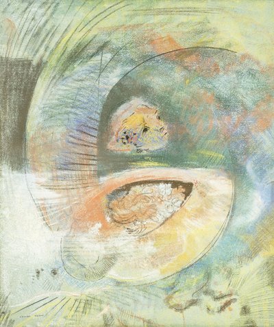 Monster U-Boot, ca. 1900 von Odilon Redon
