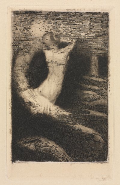 Passage einer Seele, 1891 gedruckt 1920 von Odilon Redon