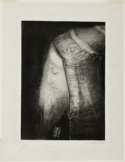 Profil des Lichts von Odilon Redon