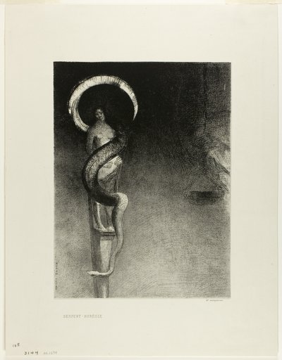 Schlangenhalo von Odilon Redon