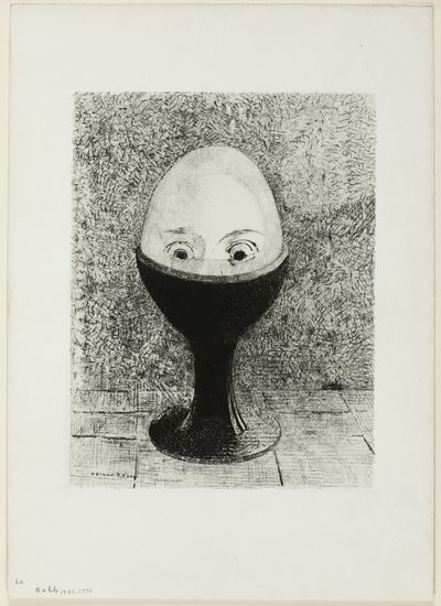 Das Ei von Odilon Redon