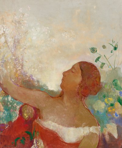 Das vorherbestimmte Kind, Ophelia von Odilon Redon