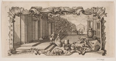 Vignette zu "Thurah: Hafnia Hodierna" von Odvardt Helmoldt de Lode