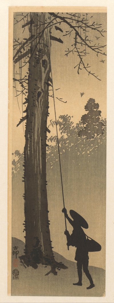 Vogelnestdieb von Ohara Koson