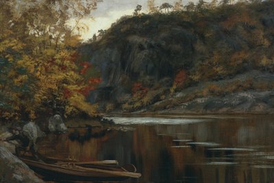 Holskaukilen Landschaft von Olaf Isaachsen