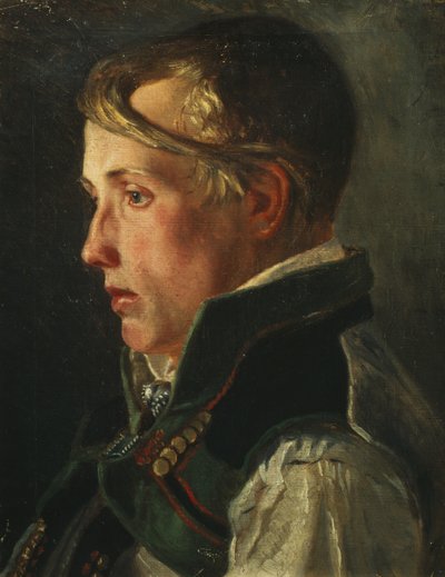 Junger Junge von Olaf Isaachsen