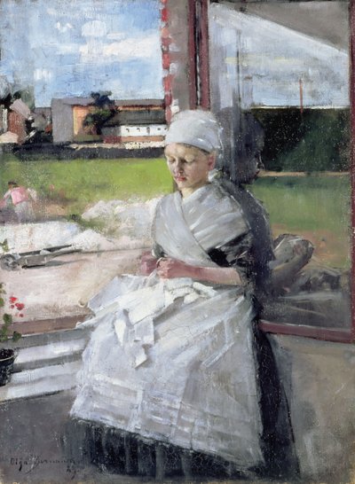 Bretonisches Mädchen von Olga Boznanska
