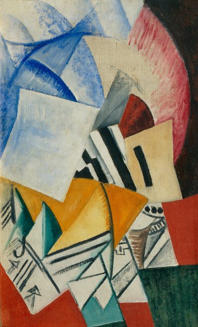 Der Schrank, 1918 von Olga Rozanova