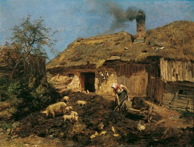 Arbeit am Bauernhof von Olga Wisinger Florian