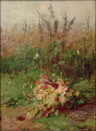 Wiesenblumenstrauß am Wegesrand von Olga Wisinger Florian
