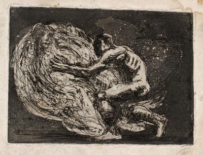 Ixion umarmt die Wolke von Oluf Hartmann