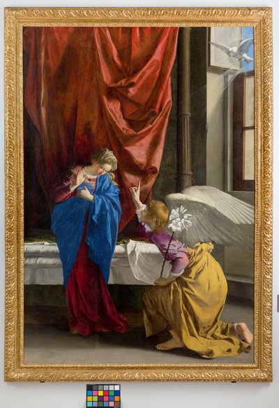 Die Verkündigung, 1623 von Orazio Gentileschi