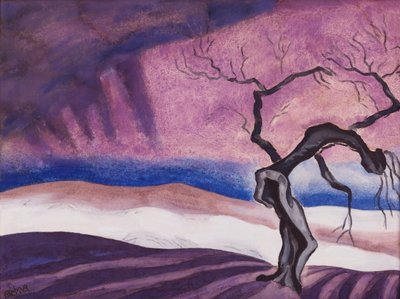 Tod, 1926 von Oscar Bluemner