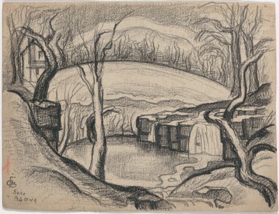 Soho von Oscar F. Bluemner