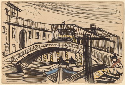 Venedig, Boote von Oscar F. Bluemner