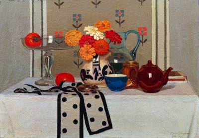 Beladener Tisch von Oscar Ghiglia