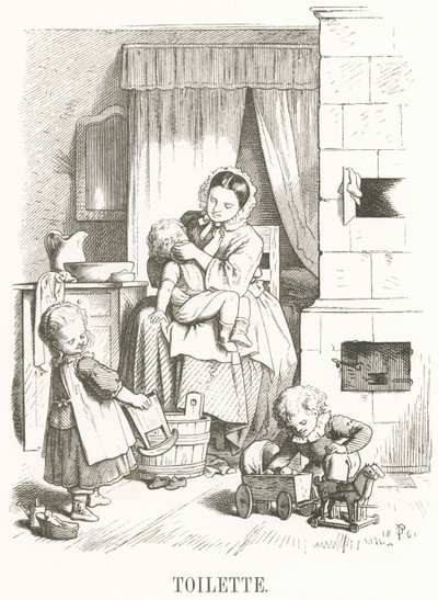 Toilette von Oskar Pletsch