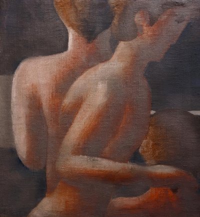 Drei Akte, Silberfries III von Oskar Schlemmer
