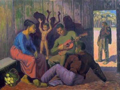 Schwarze Menschen Spiritual, 1959 von Osmund Caine