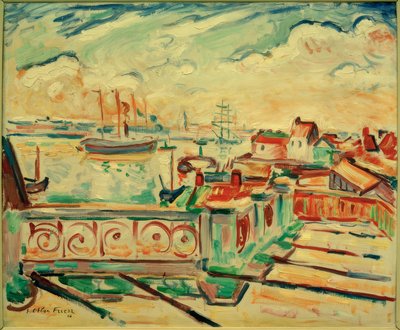 Der Hafen von Antwerpen von Othon Friesz