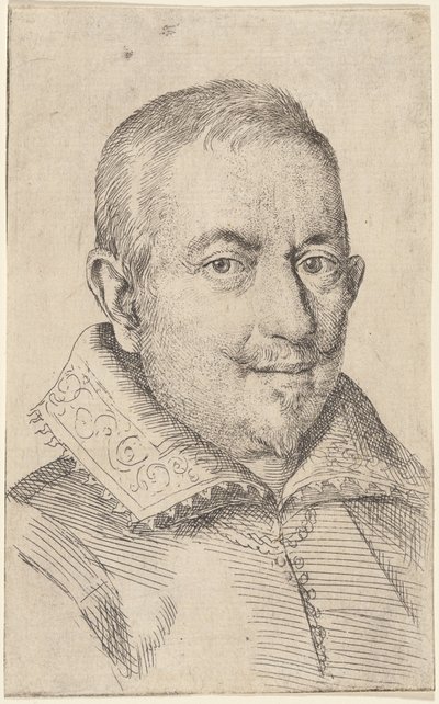 Porträt eines mittelalten Mannes von Ottavio Leoni