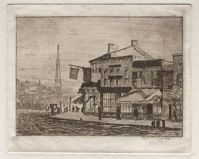 Cleveland, Woodland Avenue und Eagle Street von Otto H. Bacher