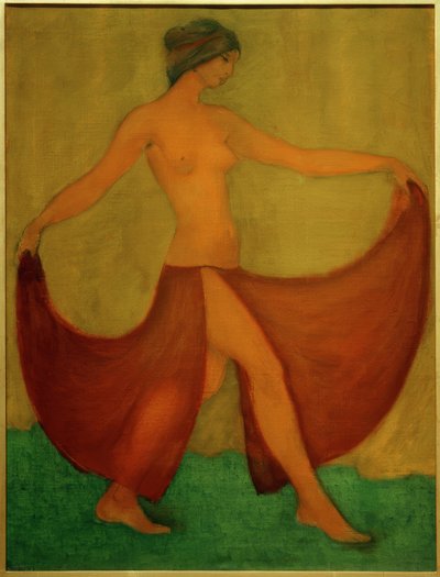 Tanzende (Maschka) von Otto Mueller