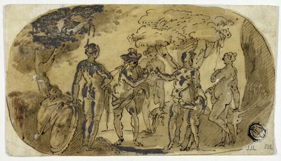 Das Urteil des Paris von Otto van Veen