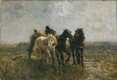 Ungarisches Fuhrwerk von Otto von Thoren