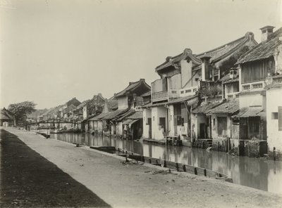 Chinesische Häuser in Batavia von Oudheidkundige Dienst