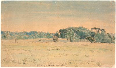 Landschaft von Frederiksborg von P.C. Skovgaard