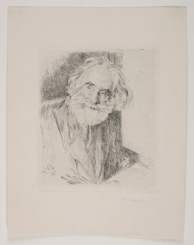 Porträt von Vilhelm Kyhn von Peder Severin Krøyer
