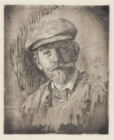 Selbstporträt von Peder Severin Krøyer
