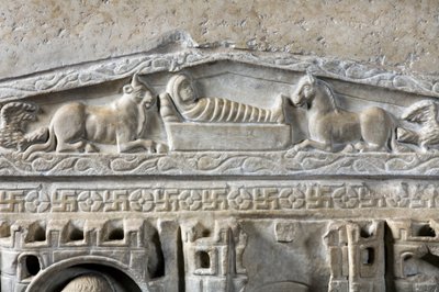Sarkophag von Stilicho von Paleo Christian