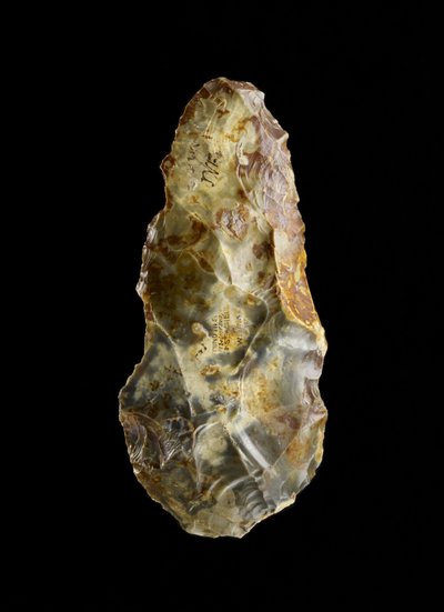 Handaxt (Feuerstein) von Paleolithic