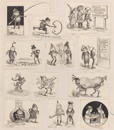 Brownies zu Hause - Zwölf Vignetten von Palmer Cox