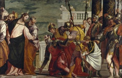 Jesus heilt den Diener eines Zenturios von Paolo Veronese