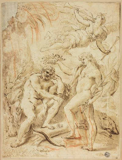Krönung des Herkules von Paolo de Matteis