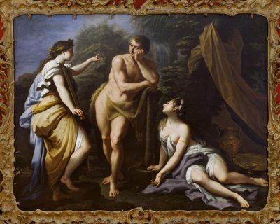 Die Wahl des Herkules, 1712 von Paolo di Matteis