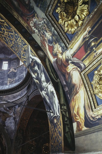 Moses und die törichten Jungfrauen von Parmigianino