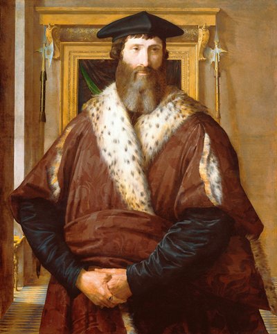 Porträt von Malatesta Baglioni von Parmigianino