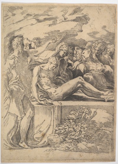 Begräbnis von Parmigianino