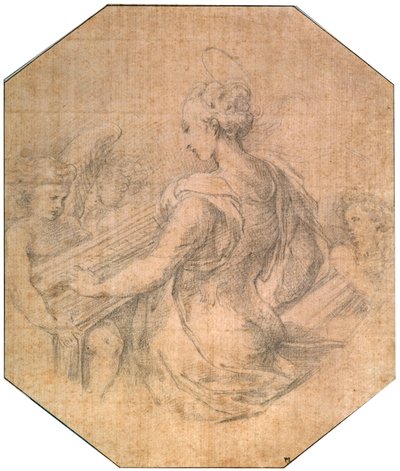 Heilige Cäcilia, ca. 1527-1530 von Parmigianino