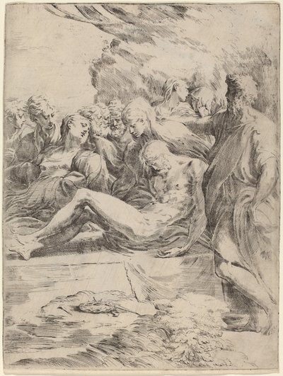 Die Grablegung von Parmigianino