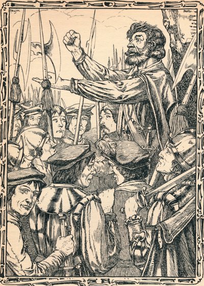 Ket der Zehner spricht zu seinen Anhängern, 1902 von Patten Wilson