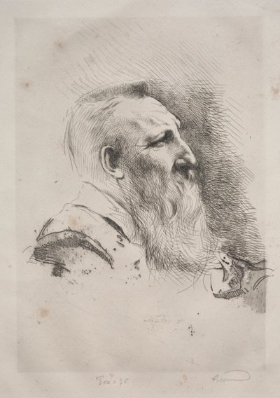 Auguste Rodin von Paul Albert Besnard