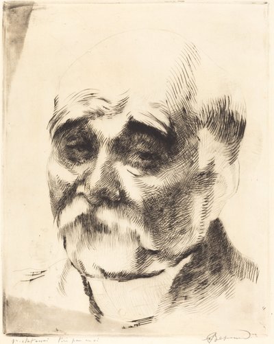 Georges Clemenceau, 1917 von Paul Albert Besnard